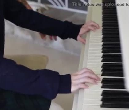 Sammie Daniels enjoyed little fuck lesson during piano