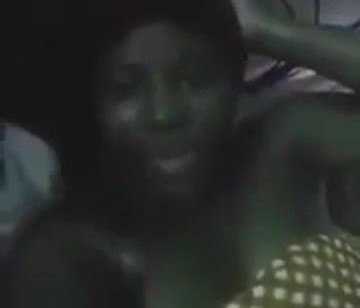 Ebony black Naija naked on Facebook