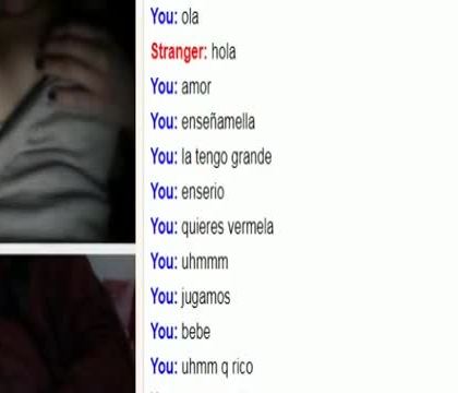 Jovencitas arrechas del omegle